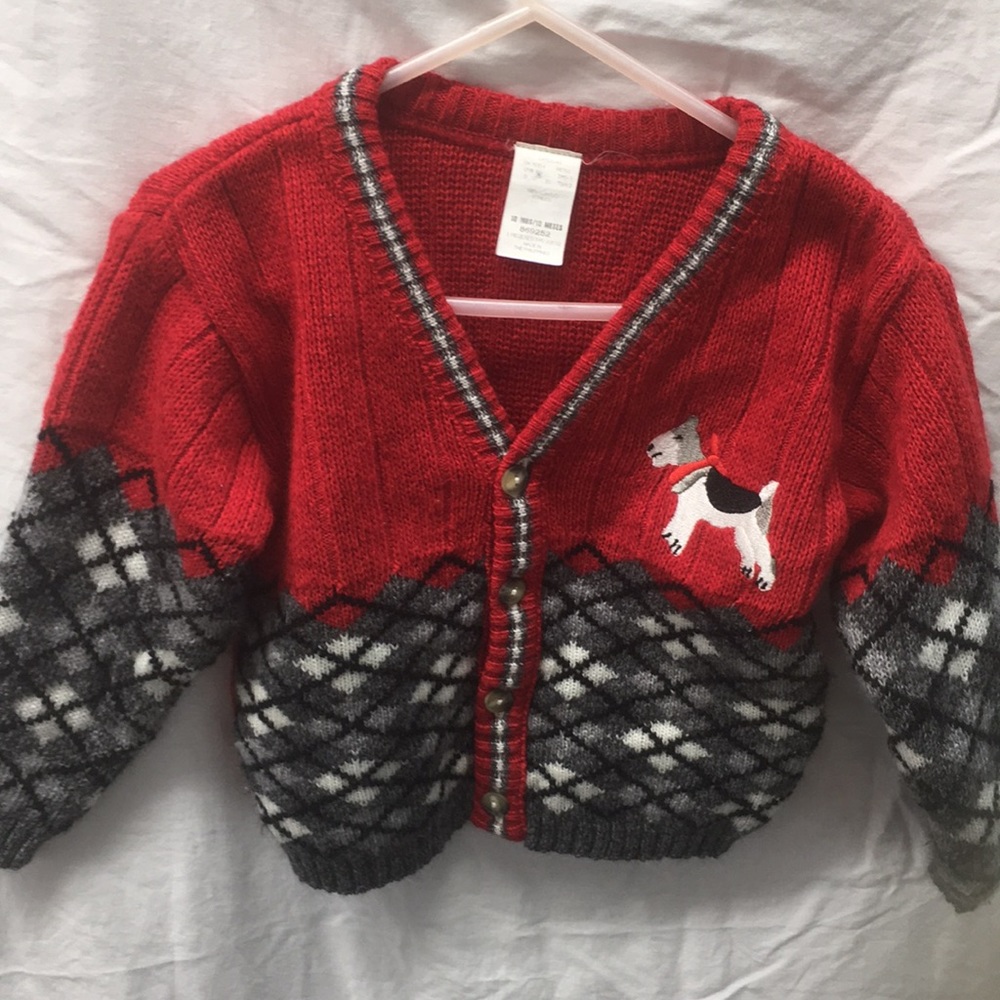 Cardigan boy sz 18 mos